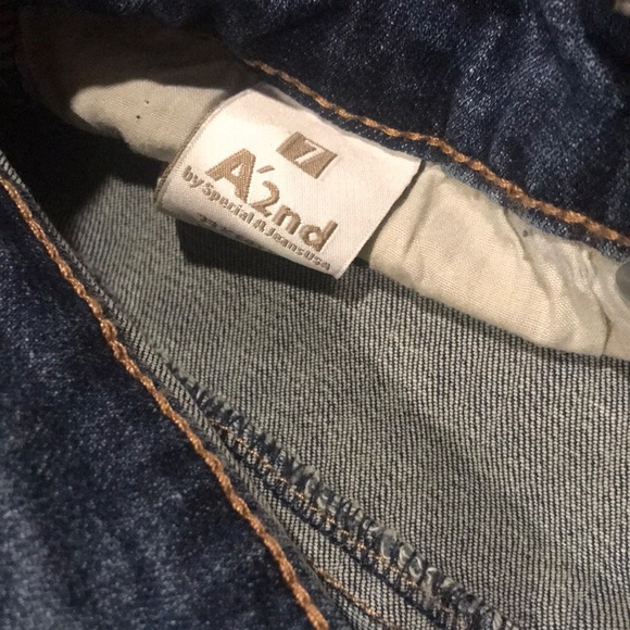 Special A Jeans Ankle Distressed Skinny Jeans - Picture 5 of 12